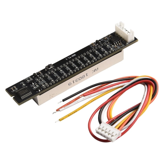 Level Indicator Stereo Music Spectrum Led Light Audio Level Indicator Vu Meter 12V 24V With Automatic Gain Control Tool