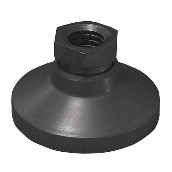 S & W Manufacturing Leveling Mount,Boltless,3/4-10,3 in Base c
