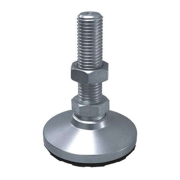 Level-It Leveling Mount,Swivel Stud,1-8,4 in Base NSW-5N