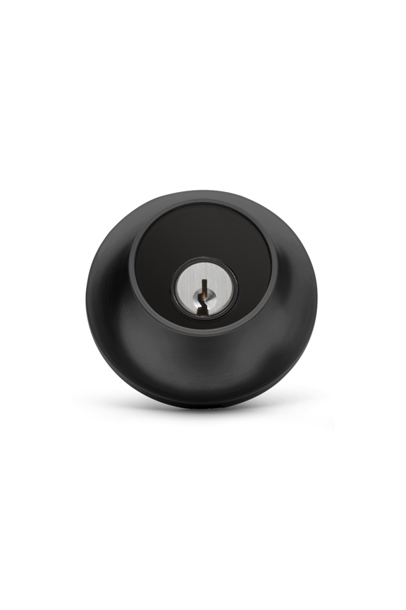 Lock Smart Lock, Keyless Entry, Smartphone Access, Bluetooth Enabled, Works with Apple HomeKit - Matte Black