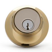 Level Lock Smart Lock, Keyless Entry, Smartphone Access, Bluetooth Enabled, Works with Apple HomeKit - Polished Brass
