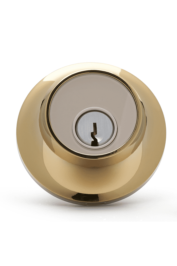 Lock Smart Lock, Keyless Entry, Smartphone Access, Bluetooth Enabled, Works with Apple HomeKit - Polished Brass