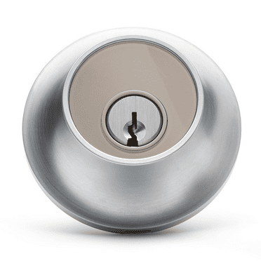 Level Lock Smart Lock, Keyless Entry, Smartphone Access, Bluetooth Enabled, Works with Apple HomeKit - Satin Chrome