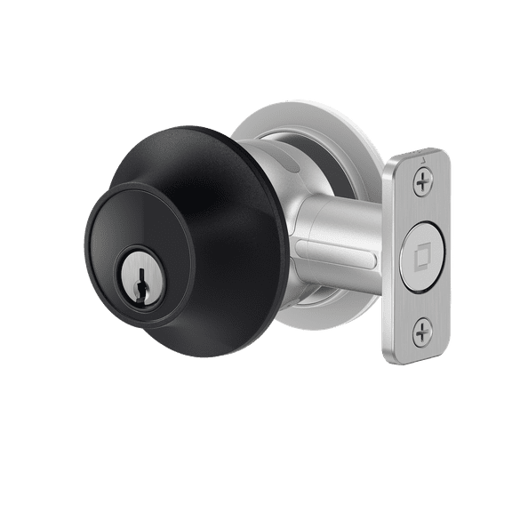 Level Lock Smart Lock - Touch Edition, Keyless Entry Using Touch, a Key Card and Smartphone. Bluetooth Enabled, Apple HomeKit Compatible - Matte Black