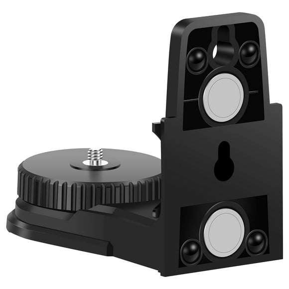Level Magnetic Bracket 360° Rotatable Level Support Bracket Lightweight Level L Bracket Portable Level Holder Mount Compact L Shape Level Bracket for Level