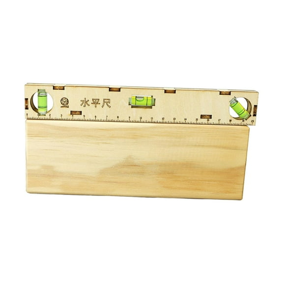 Level Measuring Instruments Bubble Ruler Level Multifunction Small Easy to Use Portable Woodworking Horizontal Rulers for DIY Children Kids