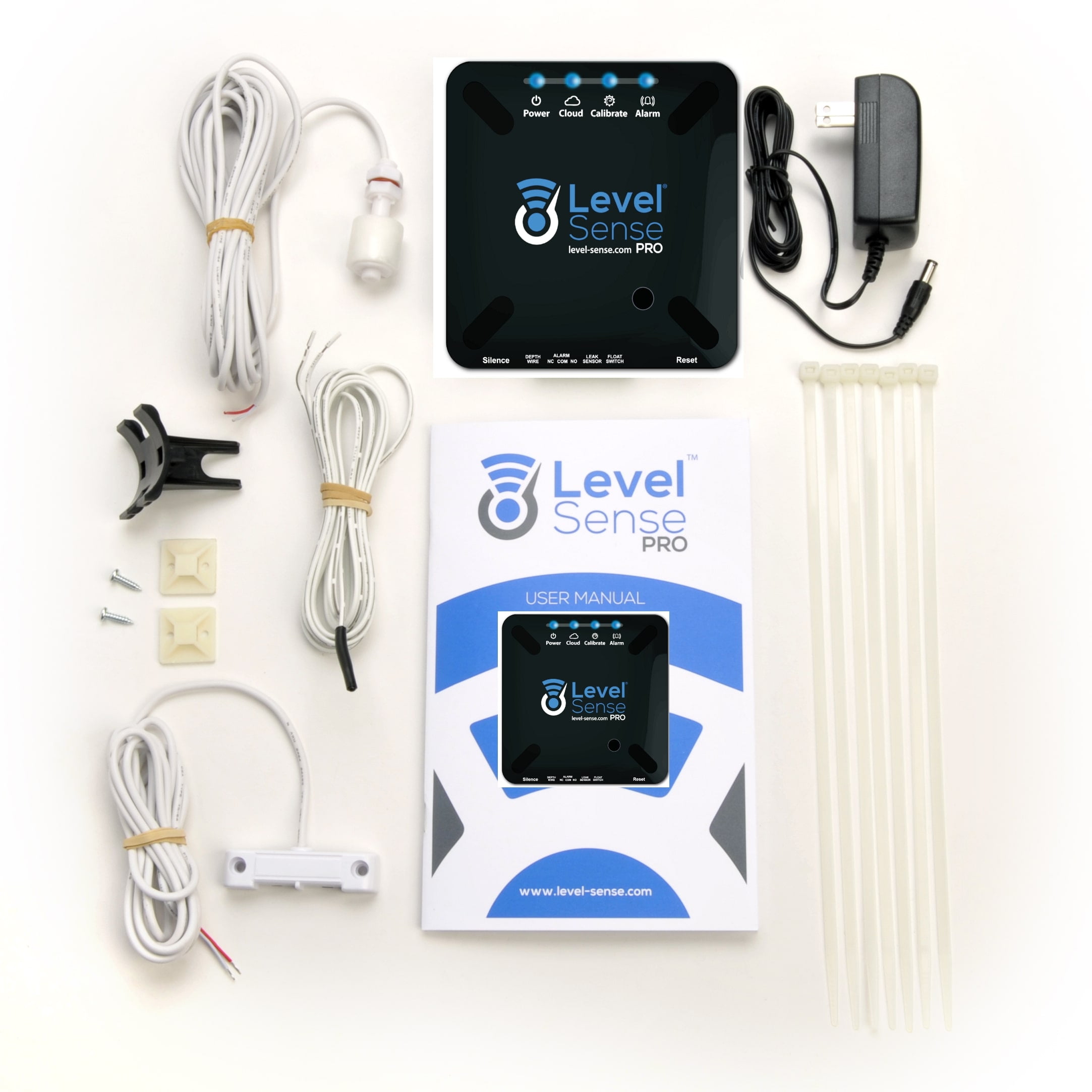 Level Sense PRO WiFi Enabled Sump Pump, Temperature, Humidity, and