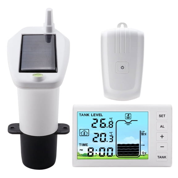 Level Sensor,Temperature Display Water L Water Liquid Meter Water Addition With Temperature Display Liquid L Cousopo Liquid Water