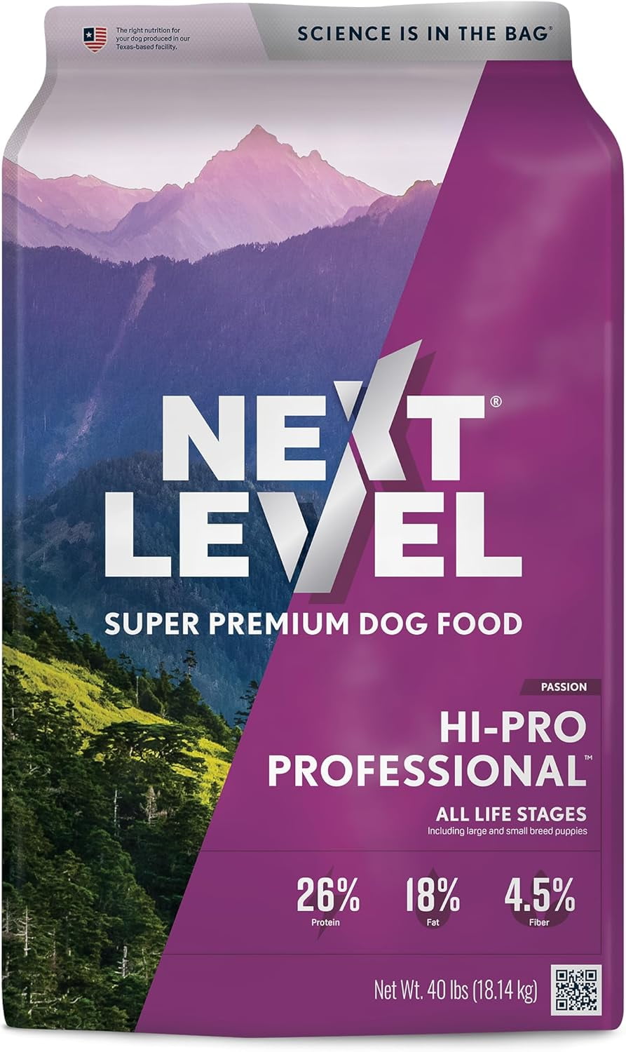 Level Super Premium Dog Food HIPRO Professional? Dry Kibble for