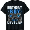 thumbnail image 1 of Level Up Birthday Boy Gamer T-Shirt Black 2X-Large, 1 of 4