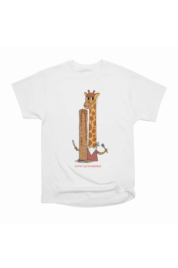Level Up Breakfast T-Shirt Tee Gift For Him Merch For Her Apparel For Friend