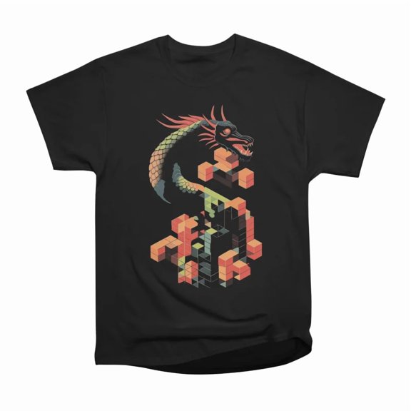 Level Up Dragon T-Shirt Tee Gift For Him Merch For Her Apparel For Friend