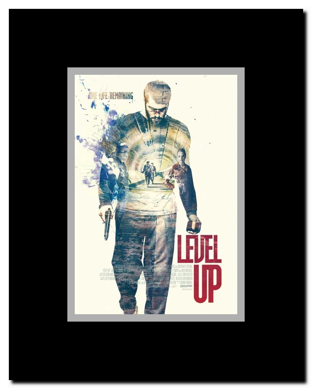 Level Up Framed Movie Poster