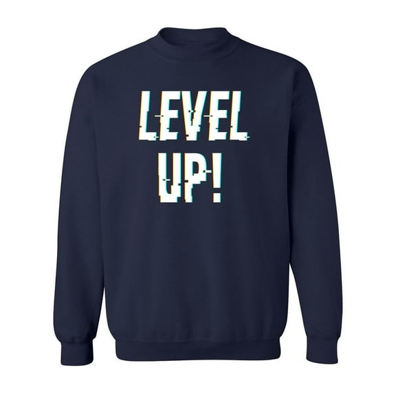 Level Up! Sweatshirt Men -Image by Shutterstock, Male 5X-Large