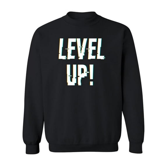 Level Up! Sweatshirt Men -Image by Shutterstock, Male Medium
