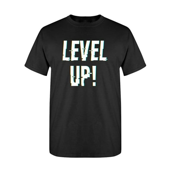 Level Up! T-Shirt Men -Image by Shutterstock, Male Medium