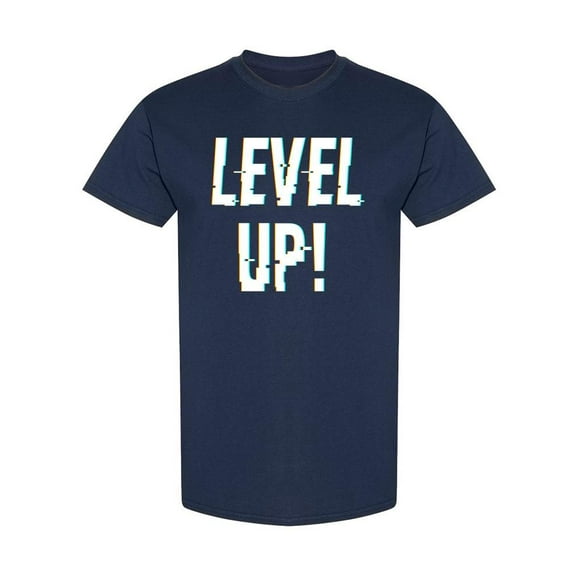 Level Up! T-Shirt Men -Image by Shutterstock, Male XX-Large