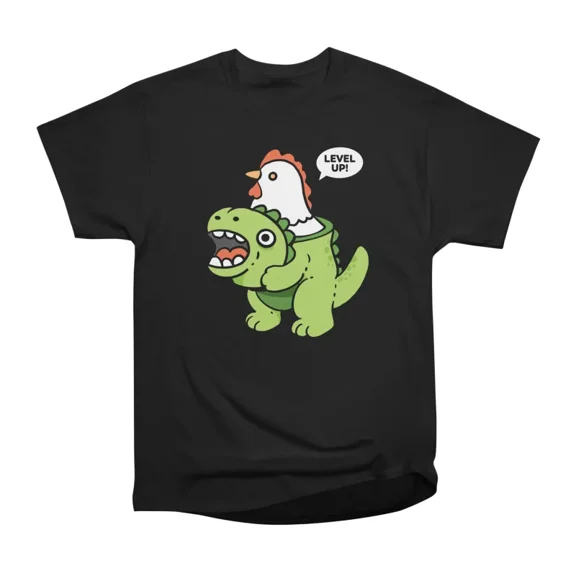 Level Up T-Shirt Tee Gift For Him Merch For Her Apparel For Friend