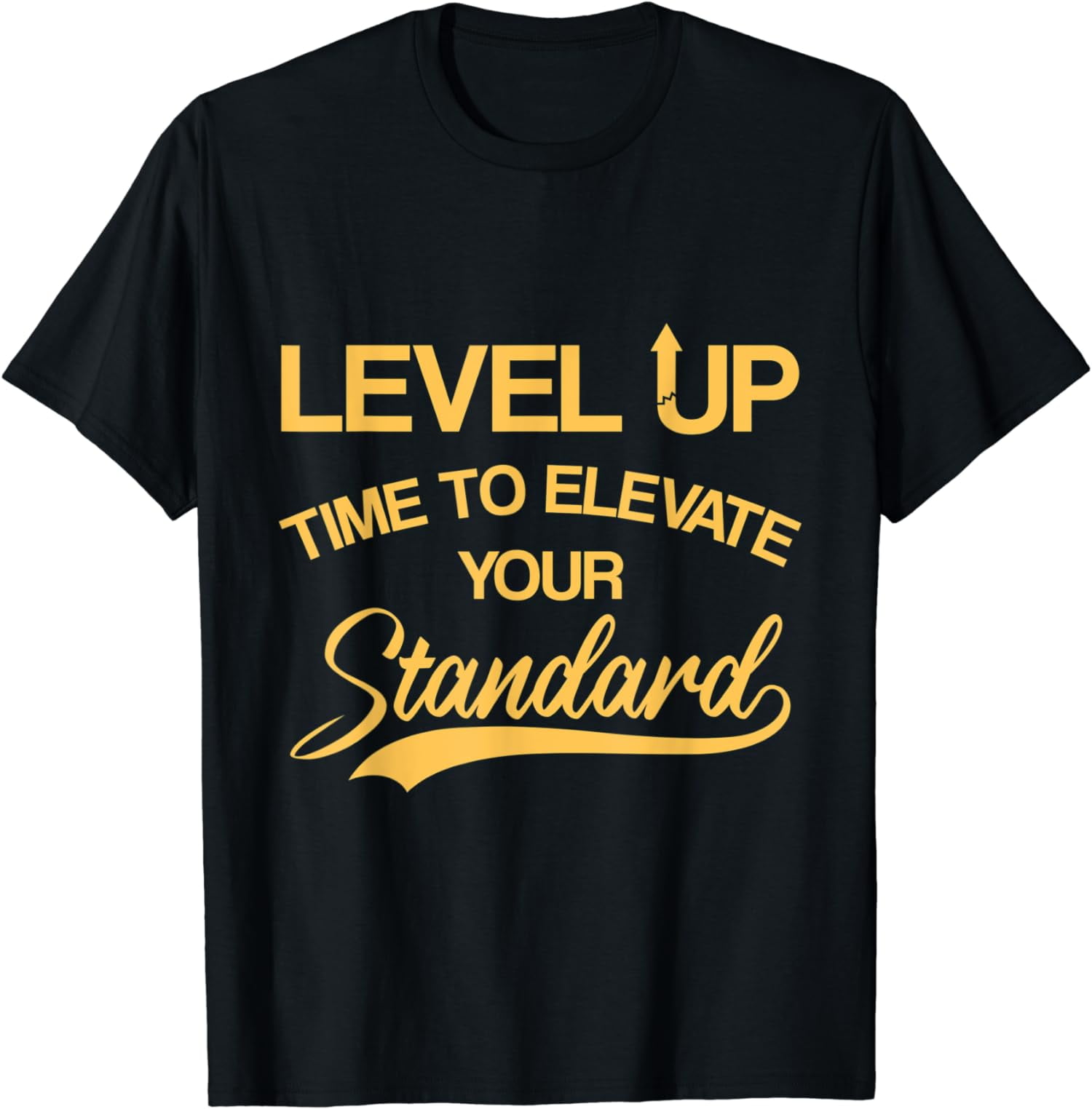 Level Up Time to Elevate Your Standard T-Shirt - Walmart.com