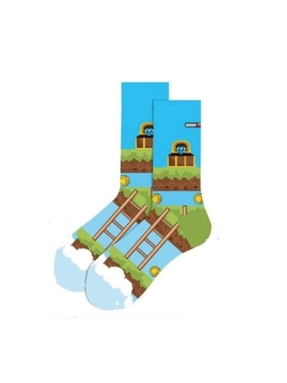 Level Up Video Game Socks from the Sock Panda