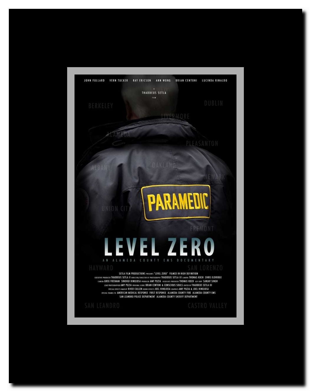 Level Zero Framed Movie Poster