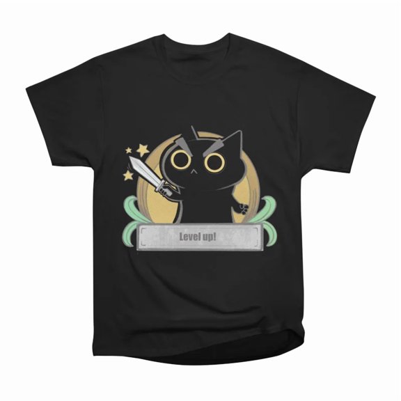 Level up T-Shirt Tee Gift For Him Merch For Her Apparel For Friend