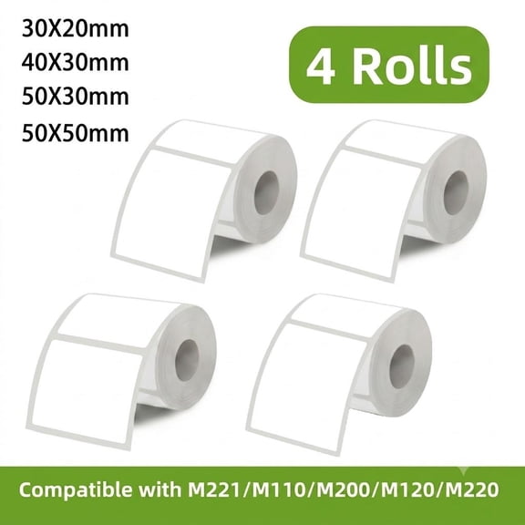 Level up your small business! 5 Rolls 2"x1.2" Thermal Labels. Waterproof & Smudge-proof! #smallbusinesscheck #packwithme