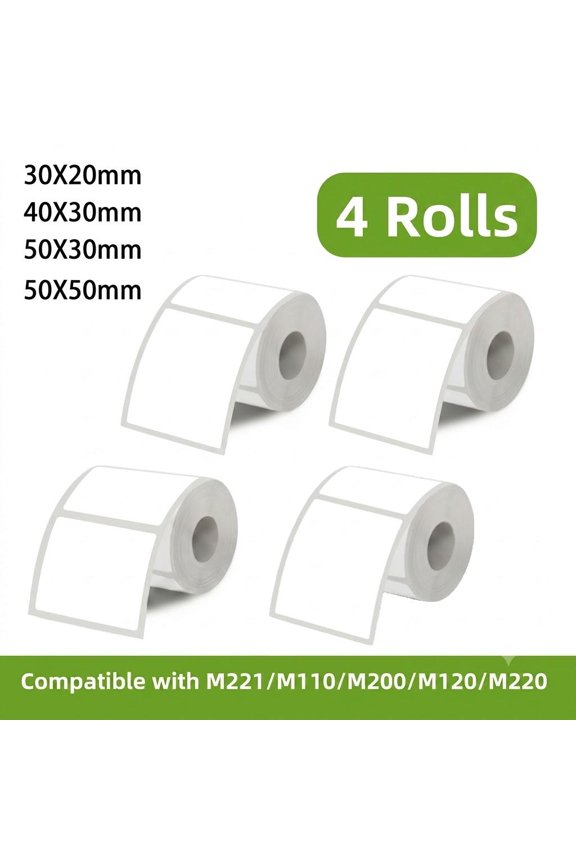 Level up your small business! 5 Rolls 2"x1.2" Thermal Labels. Waterproof & Smudge-proof! #smallbusinesscheck #packwithme