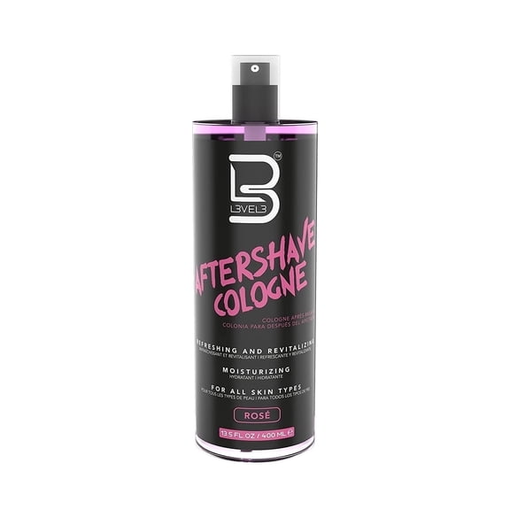 Level 3 After Shave Spray Cologne, Rose, 13.5 oz 2 Pack