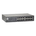 thumbnail image 1 of LevelOne GEU-1621 16-Port Gigabit Ethernet Switch, 1 of 2