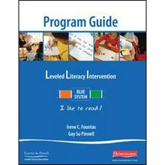 Pre-Owned Leveled Literacy Intervention Blue System Program Guide (Levels C-N Lessons 1-120) 9780325020860 0325020868 -