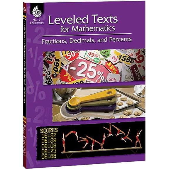 Pre-Owned Leveled Texts for Mathematics: Fractions, Decimals, and Percents, 9781425807856, 1425807852, Paperback, 1 edition
