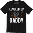 thumbnail image 1 of Leveled Up Daddy Gamer Baby Announcement Expecting Future Dad Gift T-Shirt, 1 of 4