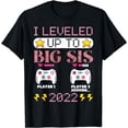 thumbnail image 1 of Leveled Up To Big Sister 2022 T-Shirt, 1 of 4