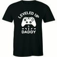 thumbnail image 1 of Leveled Up To Daddy Est 2019 Pregnancy Announcement Men's T-Shirt, 1 of 4