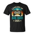 thumbnail image 1 of Leveling Up to Big Brother 2025 T-Shirt – Vintage Gamer Big Bro Shirt, Fun and Exciting Big Brother Announcement Tee, 2025 Sibling Expecting Gift Apparel, 1 of 3