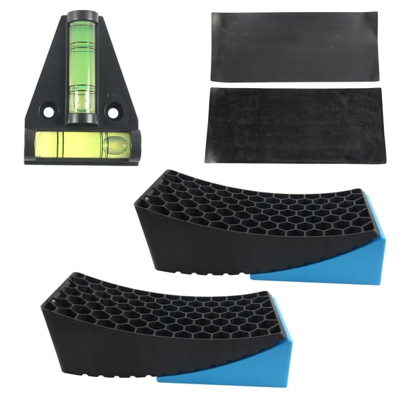 Leveling Blocks Campers Leveler Accessories Up to 35000lbs Leveling Systems for Travel Trailer