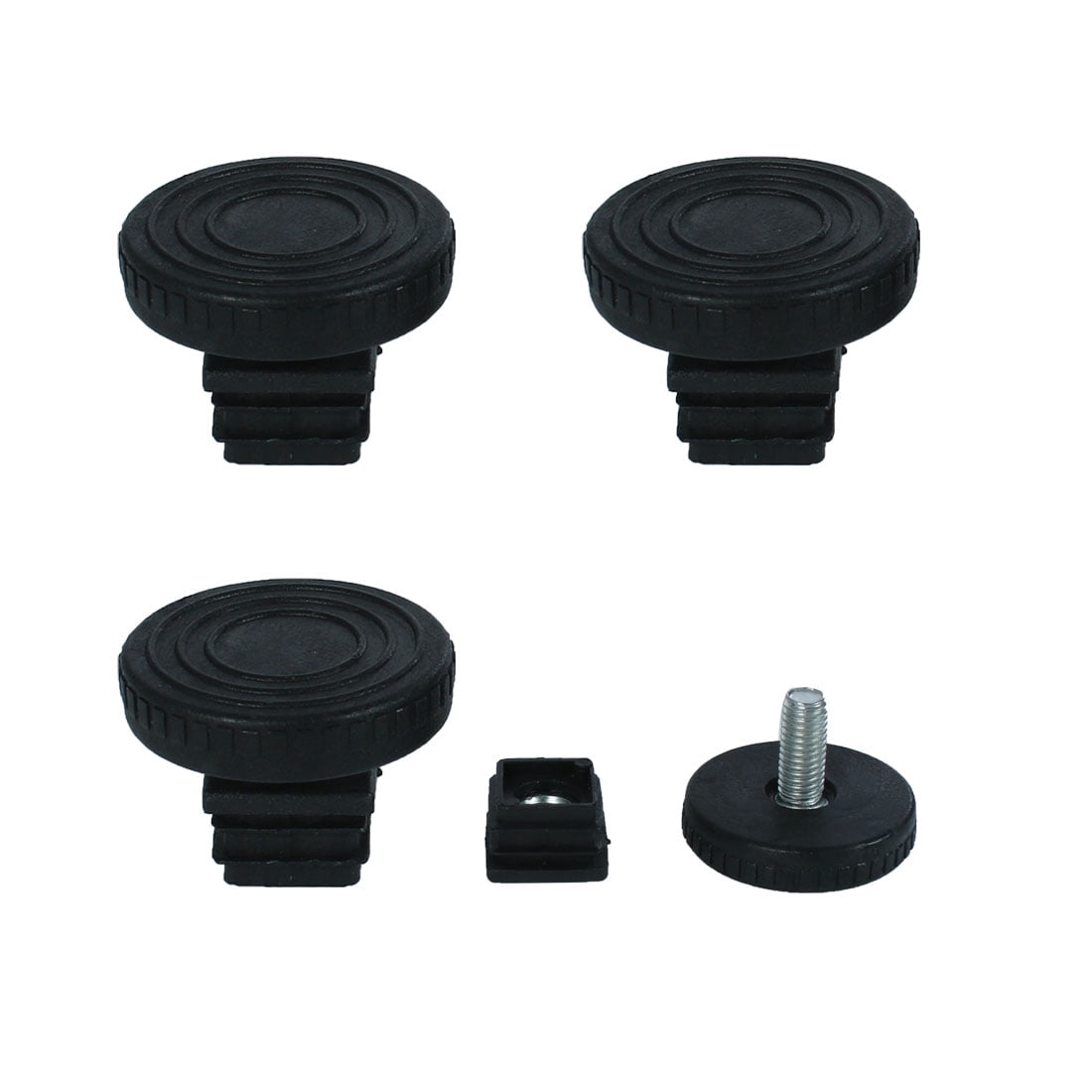 Leveling Feet 20 x 20mm Square Tube Inserts Kit Furniture Glide