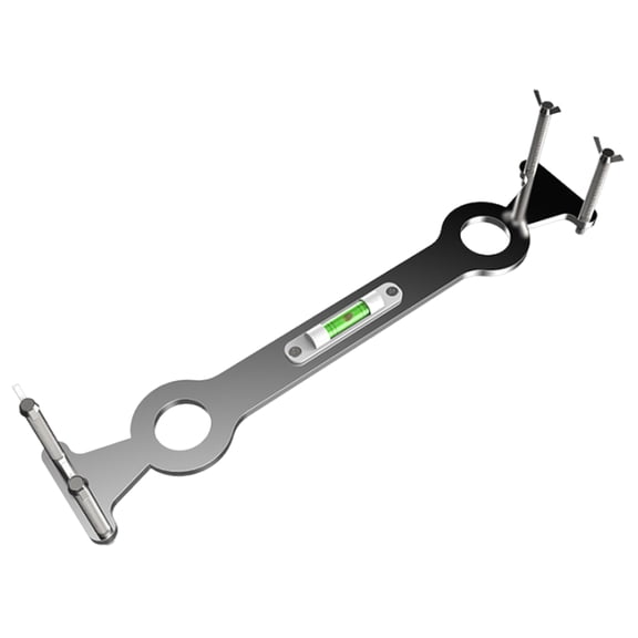 Leveling Shower Faucet Wrench, Stainless Steel Water Pipe Positioning And Leveling Wrench, Portable Bathroom Wrench Water Pipe Leveler Spanner Multi Functional