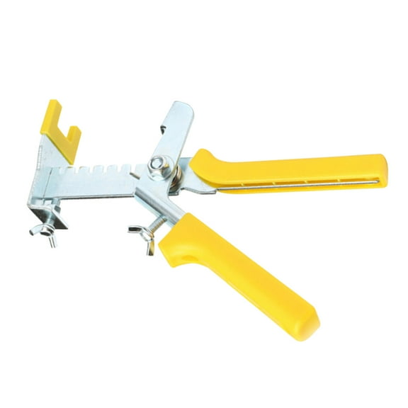 ULTNICE Professional Tile Leveling Tool Tile Positioning Leveler Yellow 1Set 9.1x4.5x0.4In