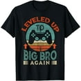 thumbnail image 1 of Leveling Up To Big Bro Again Promoted To Big Brother Again T-Shirt, 1 of 4