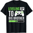 thumbnail image 1 of Leveling Up To Big Brother Gaming Baby Gender Announcement T-Shirt, 1 of 4