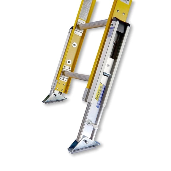 Levelok Permanent Mount Ladder Levelers for Uneven Surfaces 2 Legs - Complete Kit
