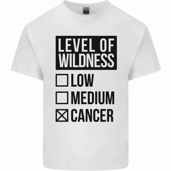 Levels of Wildness Cancer T-Shirt