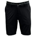 thumbnail image 1 of Levelwear TD60PWT023LCBLACK03LRG Clutch Golf Shorts, Black Large, 1 of 3