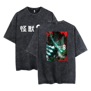 Leveorch Kaiju No.Eight T-Shirt Unisex Short Sleeve Crew Neck 100% Cotton Tee Cosplay Plus Size 2024 New Anime Merch