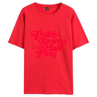 Leveorch Teddy Swims I've Tried Everything but Therapy T-shirt Unisex Casual Fashion Short Sleeve Tee Streetwear