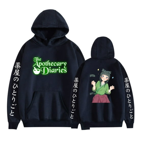 Leveorch The Apothecary Diaries Relaxed HoodieCasual Sweatshirt Fashion Unisex