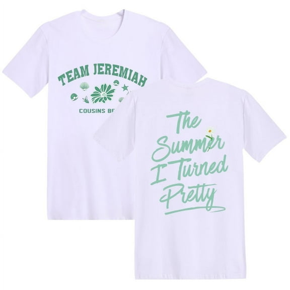 Leveorch The Summer I Turned Pretty Cousins Beach T-shirt Team Conrad Team Jeremiah Merch Clothes