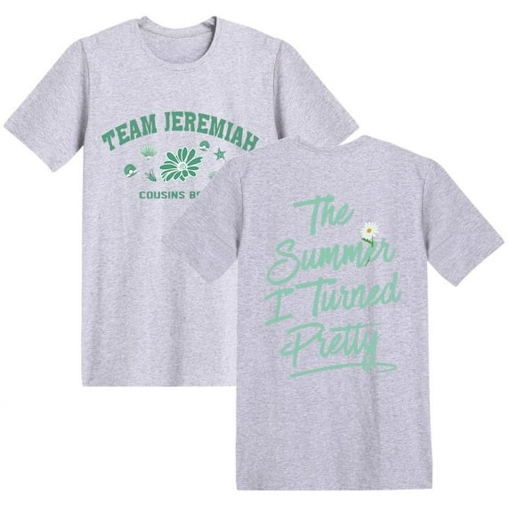 Leveorch The Summer I Turned Pretty Cousins Beach T-shirt Team Conrad Team Jeremiah Merch Clothes